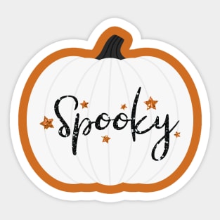 Spooky Pumpkin Sticker